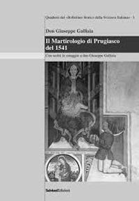 Il martirologio di Prugiasco del 1541 - Giuseppe Gallizzia - copertina