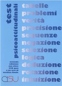 Test psicoattitudinali - Vincenzo Paolillo - copertina