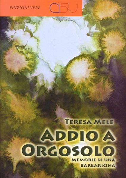 Addio a Orgosolo - Teresa Mele - copertina