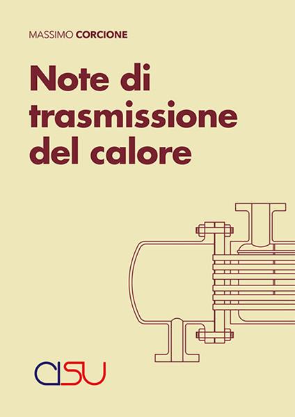 Note di trasmissione del calore - Massimo Corcione - copertina