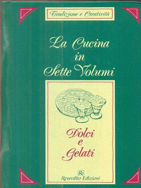 Dolci e Gelati - copertina