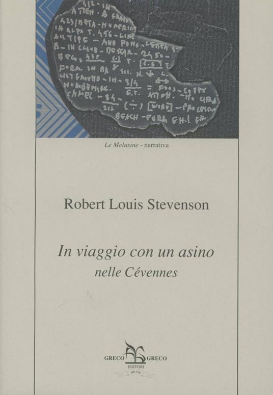 In viaggio con un asino nelle Cévennes - Robert Louis Stevenson - copertina