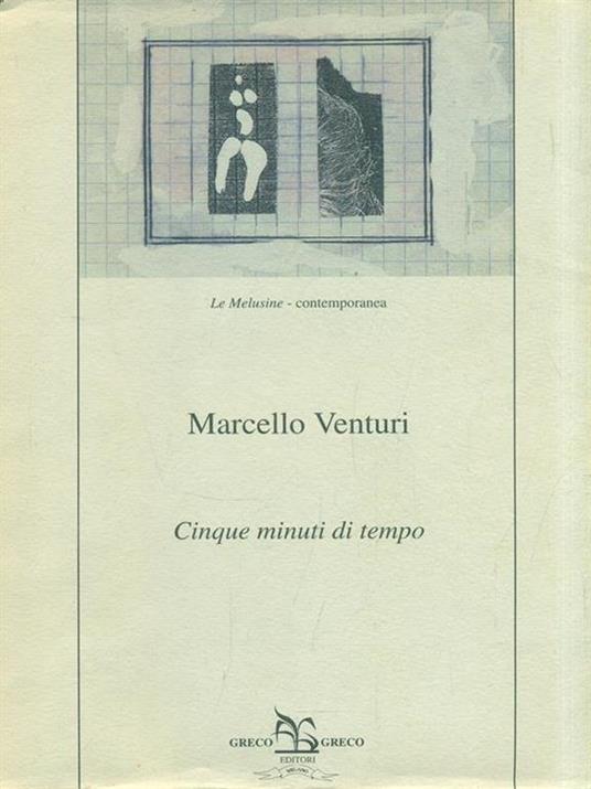 Cinque minuti di tempo - Marcello Venturi - copertina