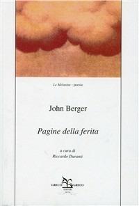 Pagine della ferita - John Berger - copertina