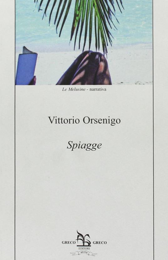 Spiagge - Vittorio Orsenigo - copertina
