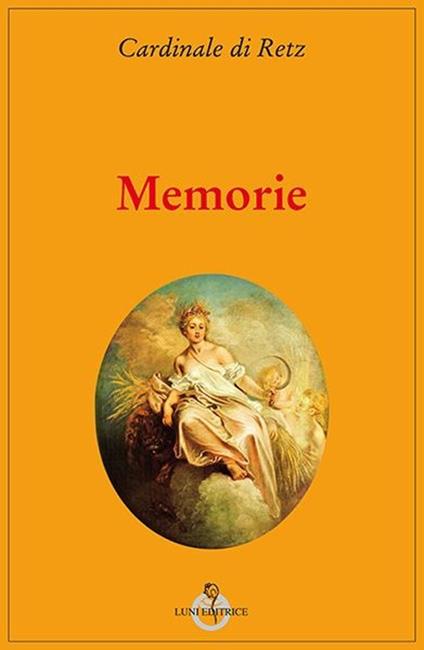 Memorie - Retz (cardinale di) - copertina