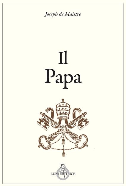 Il papa - Joseph de Maistre - copertina