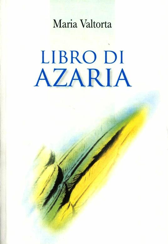 Libro di Azaria - Maria Valtorta - copertina