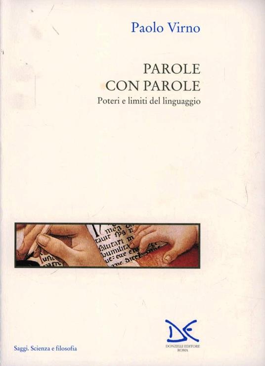 Parole con parole. Poteri e limiti del linguaggio - Paolo Virno - copertina