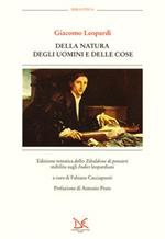 Della natura degli uomini e delle cose. Vol. 3