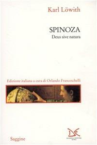 Spinoza. Deus sive natura - Karl Löwith - copertina