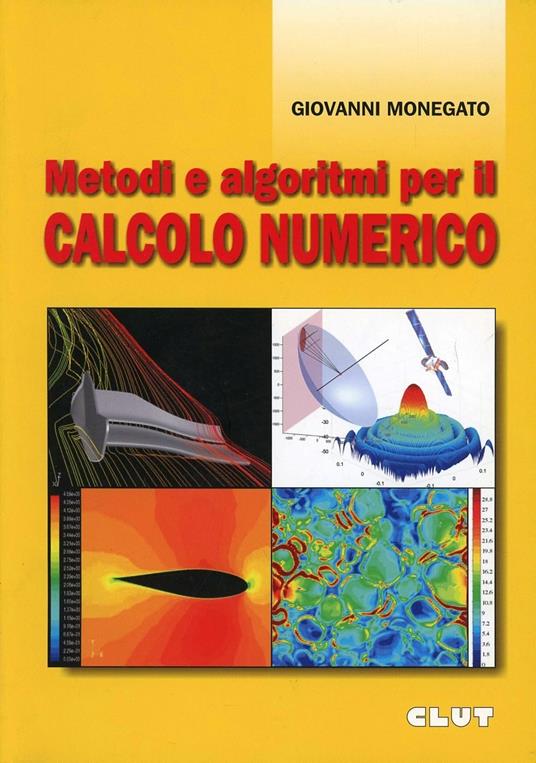 Metodi e algoritmi per il calcolo numerico - Giovanni Monegato - copertina