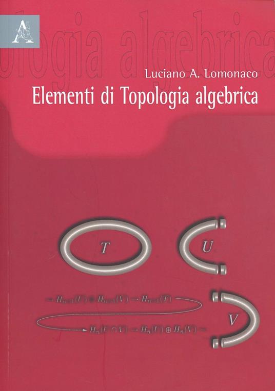 Elementi di topologia algebrica - Luciano Lomonaco - copertina