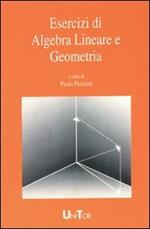 Esercizi di algebra lineare e geometria. Vol. 1: Matrici e sistemi di equazioni lineari.