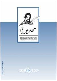 Il 996. Rivista del Centro studi «Giuseppe Gioachino Belli» (2004). Vol. 2 - copertina