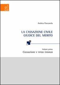La Cassazione civile giudice del merito - Andrea Panzarola - copertina