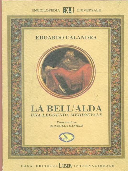 La bell'Alda. Una leggenda medioevale - Edoardo Calandra - copertina