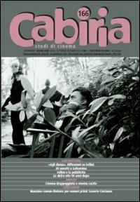 Cabiria. Studi di cinema. Vol. 166 - copertina