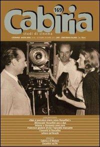 Cabiria. Studi di cinema. Vol. 169 - copertina