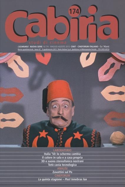 Cabiria. Studi di cinema. Vol. 174 - copertina