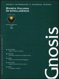 Gnosis. Rivista italiana di Intelligence (2008). Vol. 2 - copertina