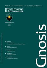 Gnosis. Rivista italiana di Intelligence (2008). Vol. 4
