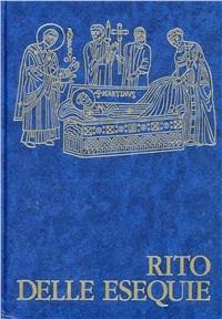 Rito delle esequie - Anonimo - copertina