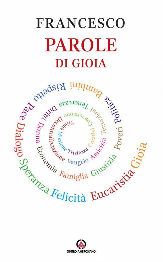 Francesco, parole di gioia - copertina