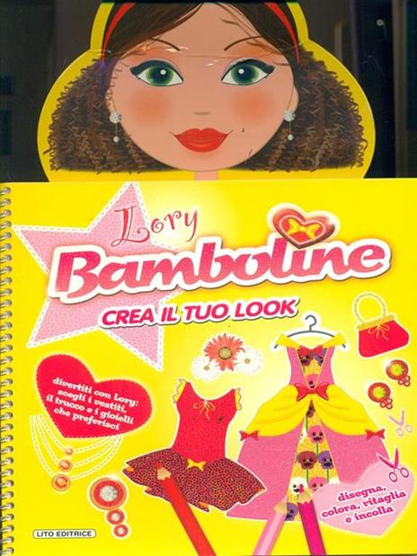 Bamboline crea il tuo look. Con adesivi. Ediz. illustrata - copertina