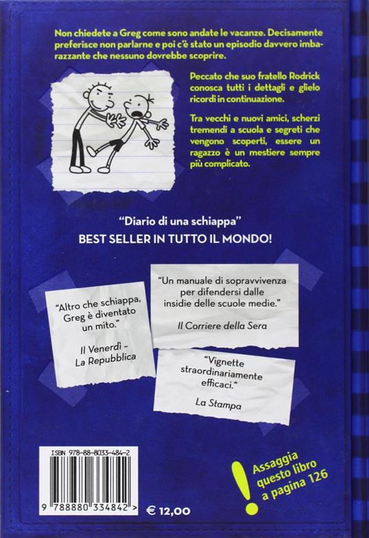 Diario di una schiappa. La legge dei più grandi - Jeff Kinney - 2