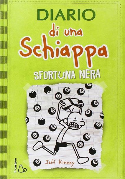 Diario di una schiappa. Sfortuna nera - Jeff Kinney - copertina