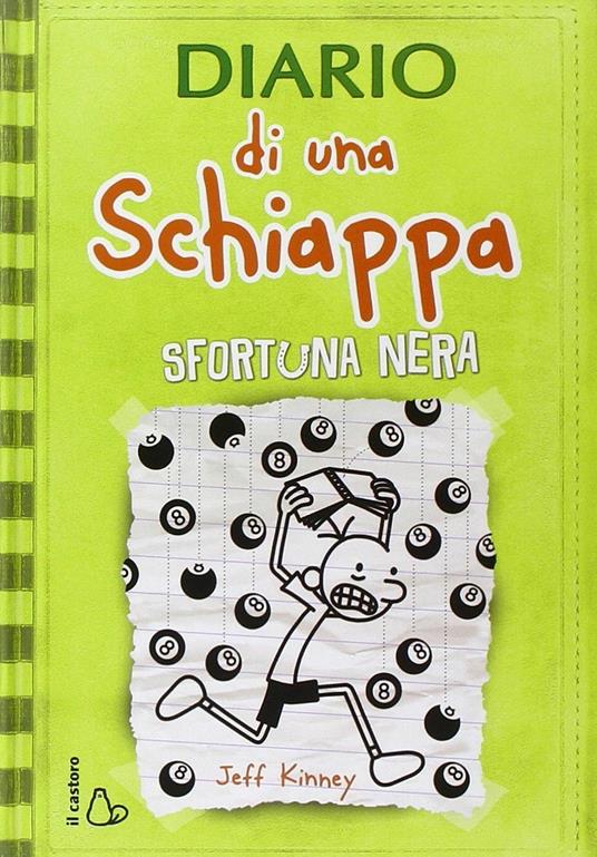 Diario di una schiappa. Sfortuna nera - Jeff Kinney - copertina