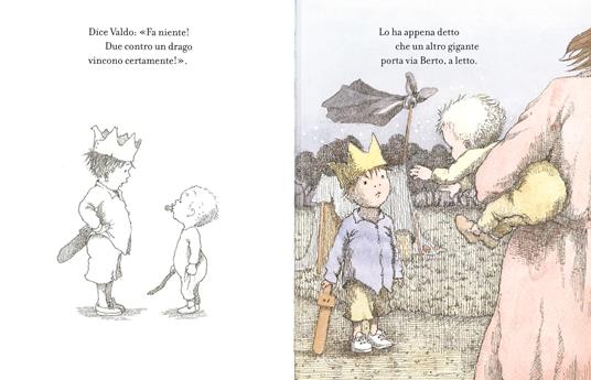 Re Valdo e il drago. Ediz. illustrata - Peter Bently,Helen Oxenbury - 4