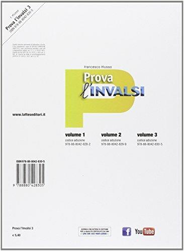 Prova l'INVALSI. Per la Scuola media. Vol. 3 - Francesco Musso - 2