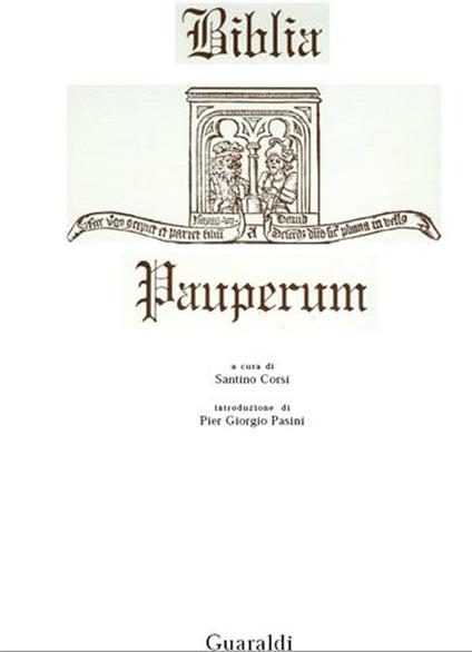 Biblia pauperum - Santino Corsi,Pier Giorgio Pasini - ebook