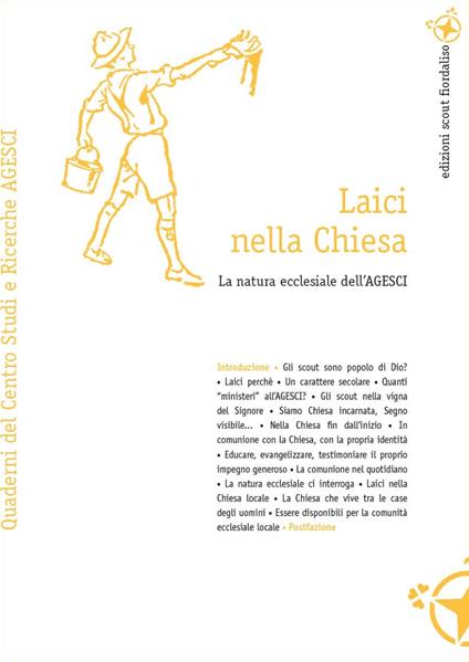 Laici nella Chiesa. La natura ecclesiale dell'AGESCI - copertina