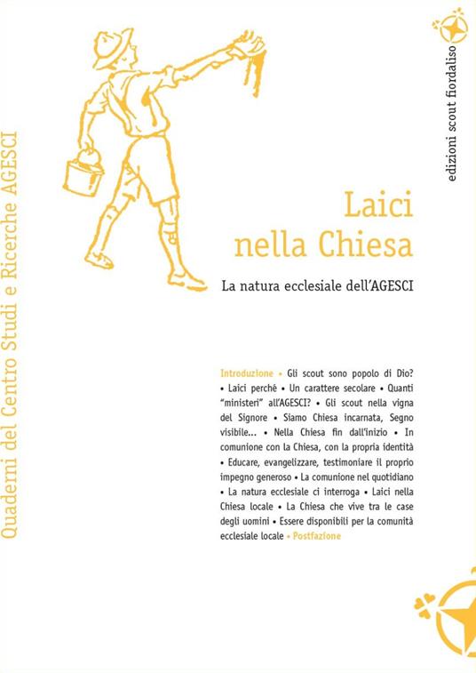 Laici nella Chiesa. La natura ecclesiale dell'AGESCI - copertina