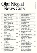 Olaf Nicolai. News cuts. Ediz. illustrata