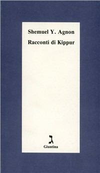 Racconti di Kippur - Shemuel Y. Agnon - copertina