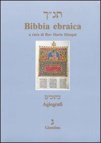 Bibbia ebraica. Agiografi. Testo ebraico a fronte - copertina