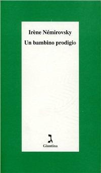Un bambino prodigio - Irène Némirovsky - copertina