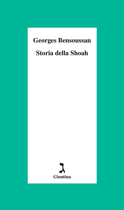 Storia della Shoah - Georges Bensoussan - copertina