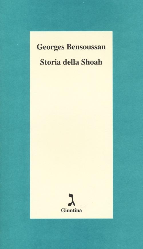 Storia della Shoah - Georges Bensoussan - copertina