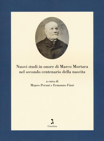 Nuovi studi in onore di Marco Mortara nel secondo centenario della nascita - copertina