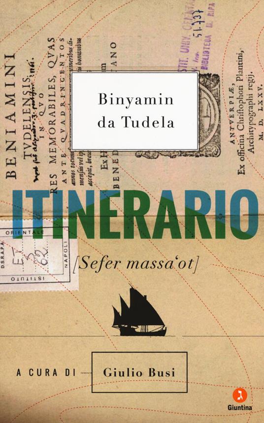 Itinerario (Sefer massa'ot) - Binyamin da Tudela - copertina
