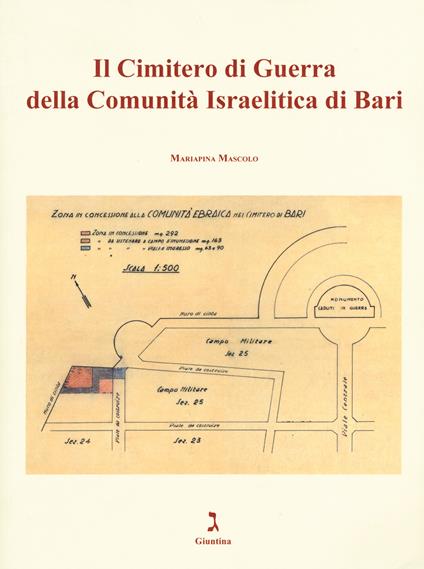 Il cimitero di guerra della comunità israelitica di Bari - Mariapina Mascolo - copertina