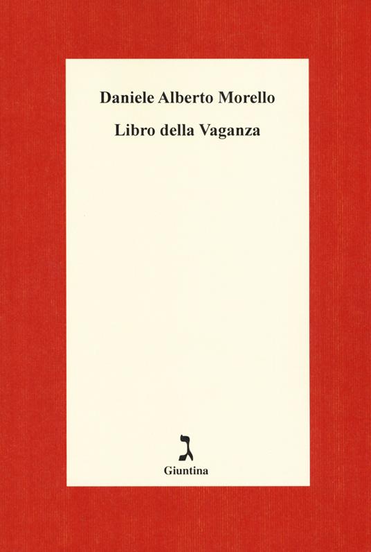 Libro della vaganza - Daniele A. Morello - copertina