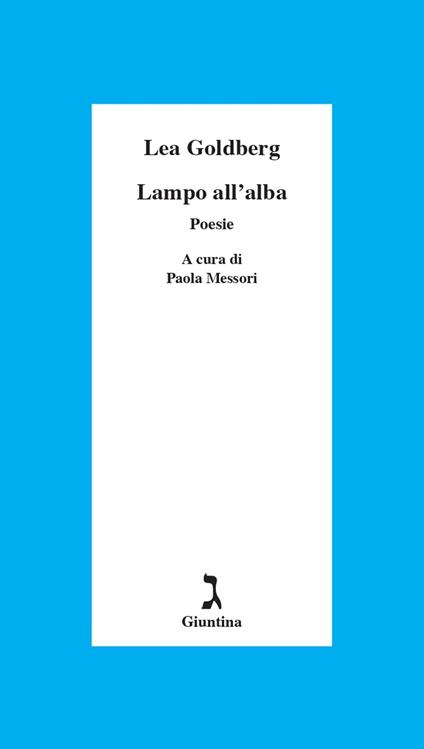 Lampo all'alba - Lea Goldberg - copertina