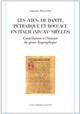 Les «vies» de Dante, Pétrarque et Boccace en Italie (XIVe-XVe siècles). Contribution à l'histoire du genre biographique - Johannes Bartuschat - copertina