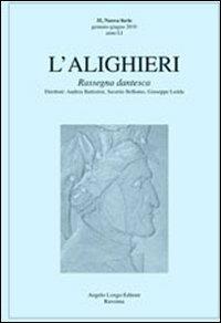 L' Alighieri. Rassegna dantesca. Vol. 35 - copertina